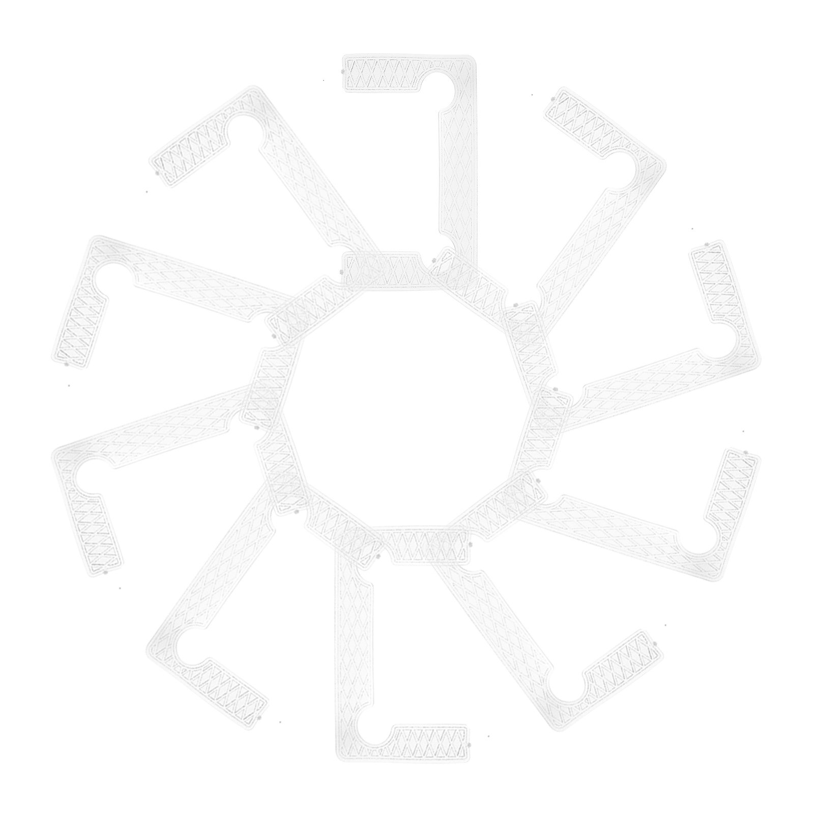 Glass Door Hinge - 40Pcs Glass Door Bathroom Hinge Replacement