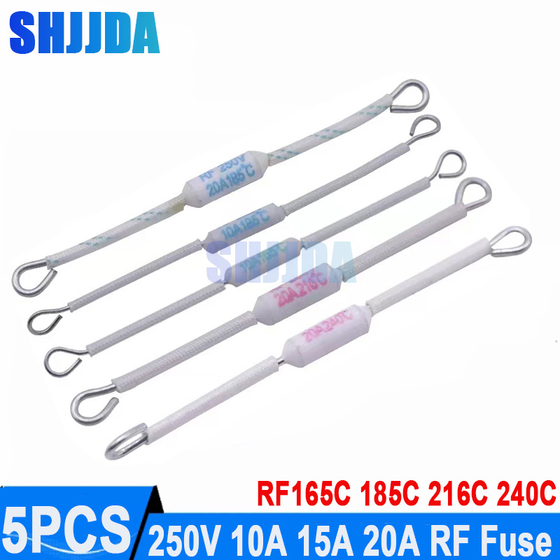 Ceramic Heat Emitter - 5Pcs Ceramic Thermal Fuse 250V 10A
