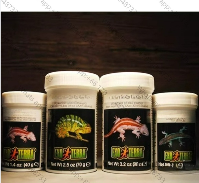 Vitamin D3 Reptile - Reptile Calcium Powder With & Without