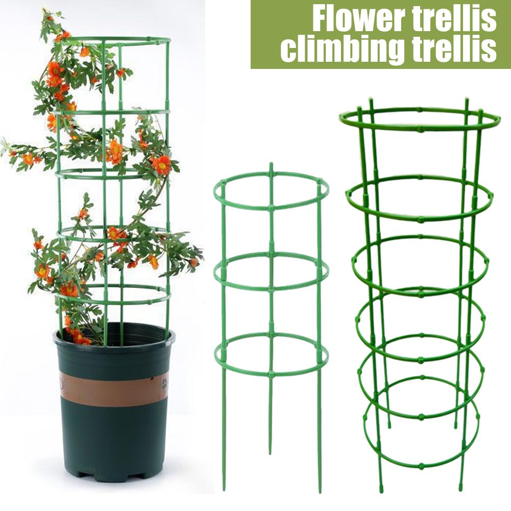 Vine Climbing Plastic - Adjustable Green Checkered Gardening Climbing Vine