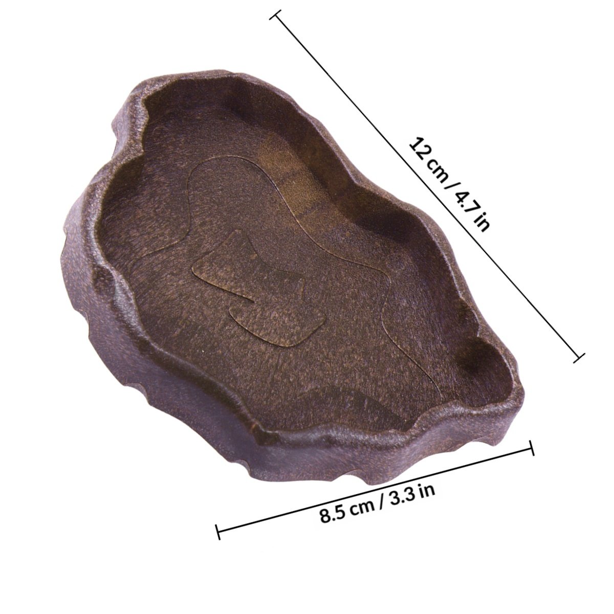 Reptile Resin Food Dish Coffee - Water Dish Reptile ulasan dan harga