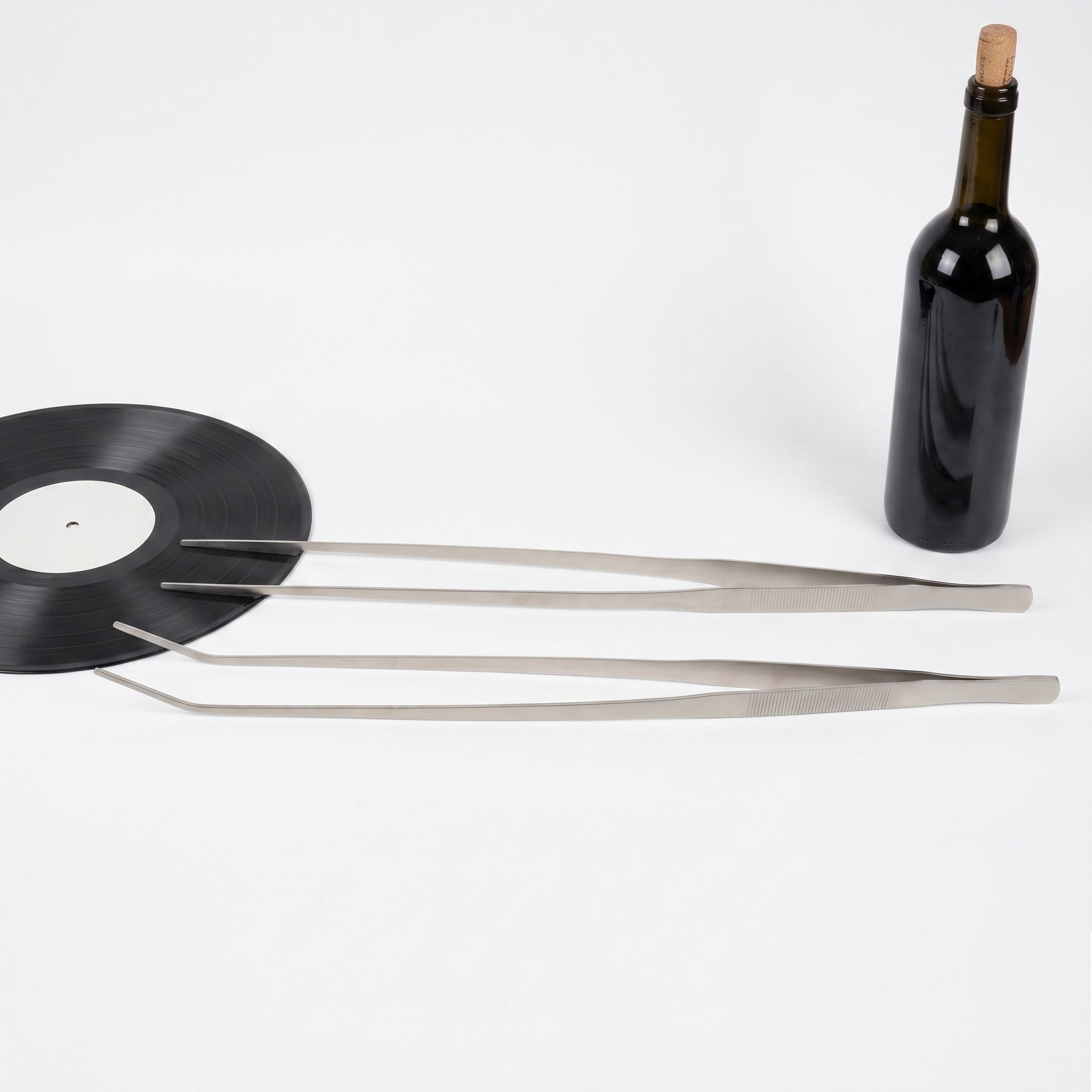 2Pcs Long Tweezers Stainless S - Feeding Tong Stainless ulasan dan harga