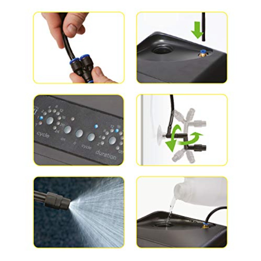 Reptile terrarium misting syst - Misting Nozzle Reptile ulasan dan harga