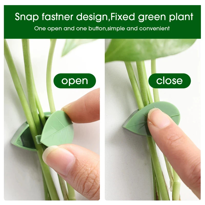 10-90pcs Plant Fixing Clip Sel - Vine Climbing Plastic ulasan dan harga