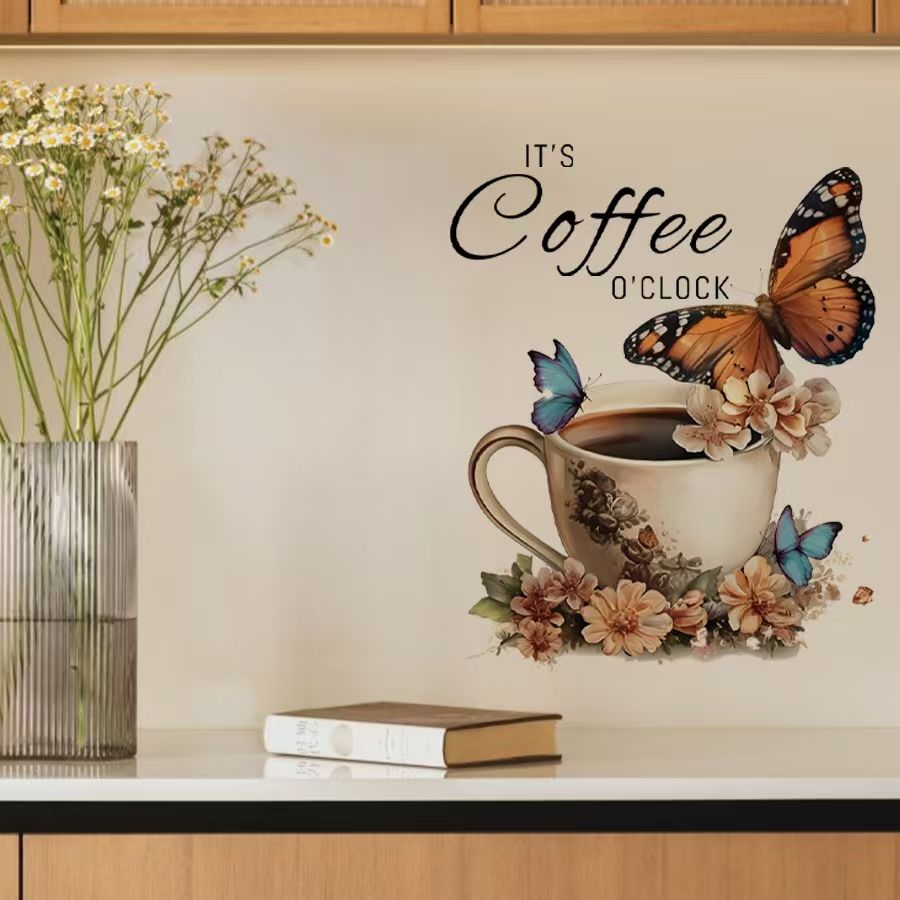 IT's Coffee O'Clock Creative P - Pvc Panel Background ulasan dan harga
