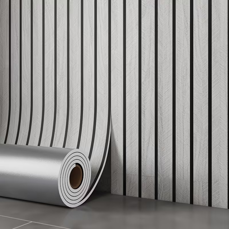 Self-Adhesive Wood Grain Wall  - Pvc Panel Background ulasan dan harga