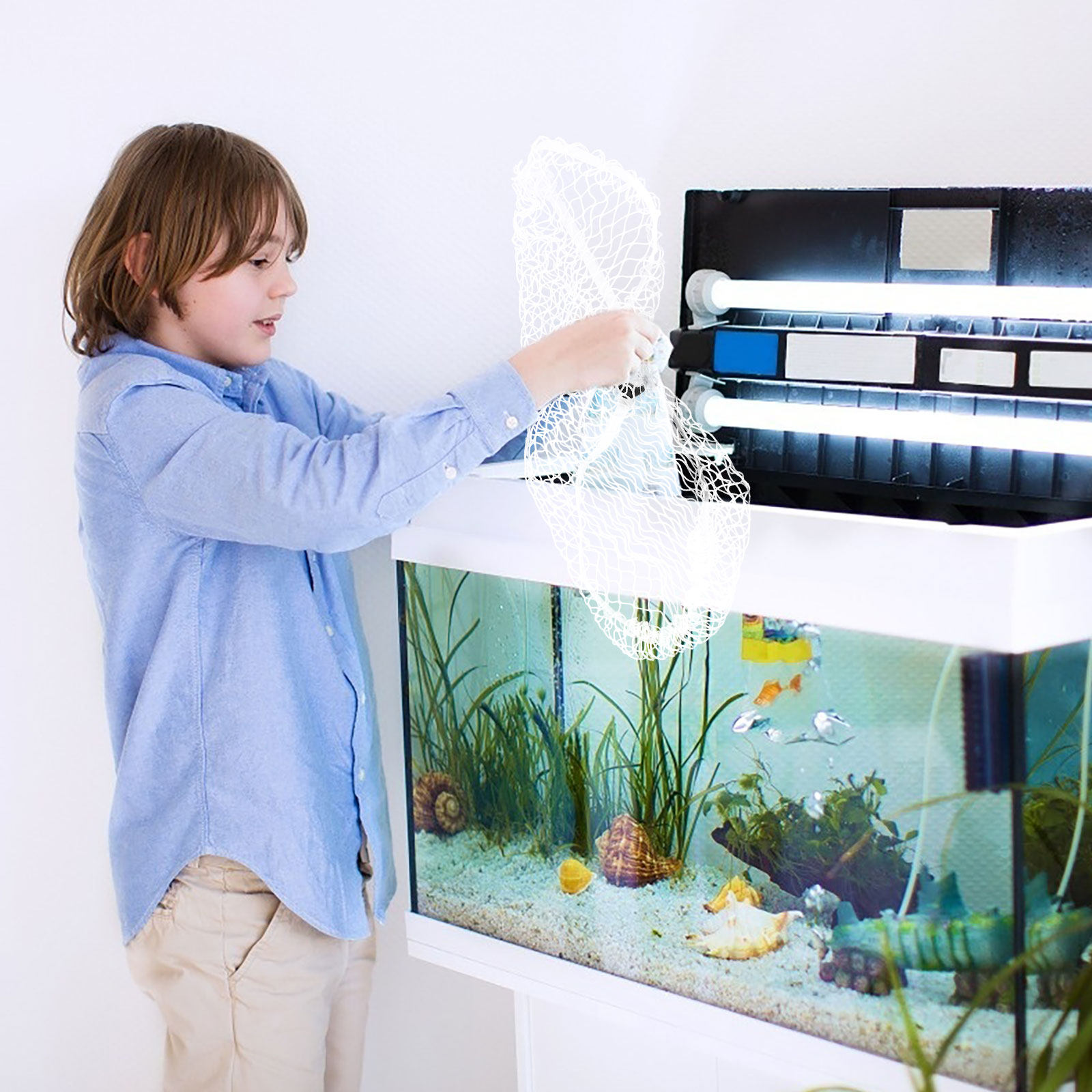 Aquarium Nylon Top Cover 40x20 - Screen Top Mesh ulasan dan harga