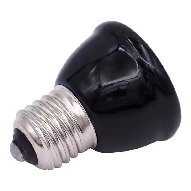 25/50/75/100W E27 Black Infrar - Ceramic Heat Emitter ulasan dan harga