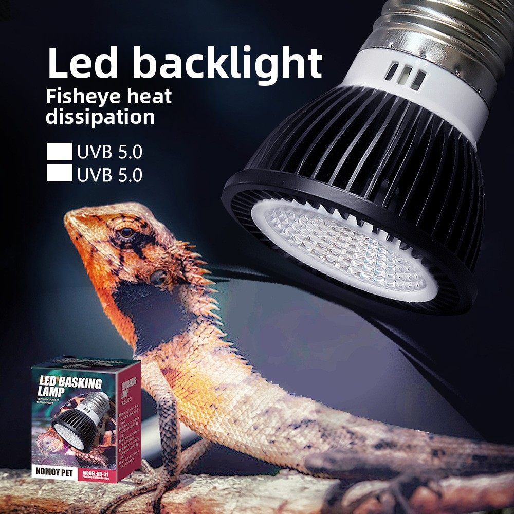 NOMOY Reptile UVB LED Basking  - Vitamin D3 Reptile ulasan dan harga