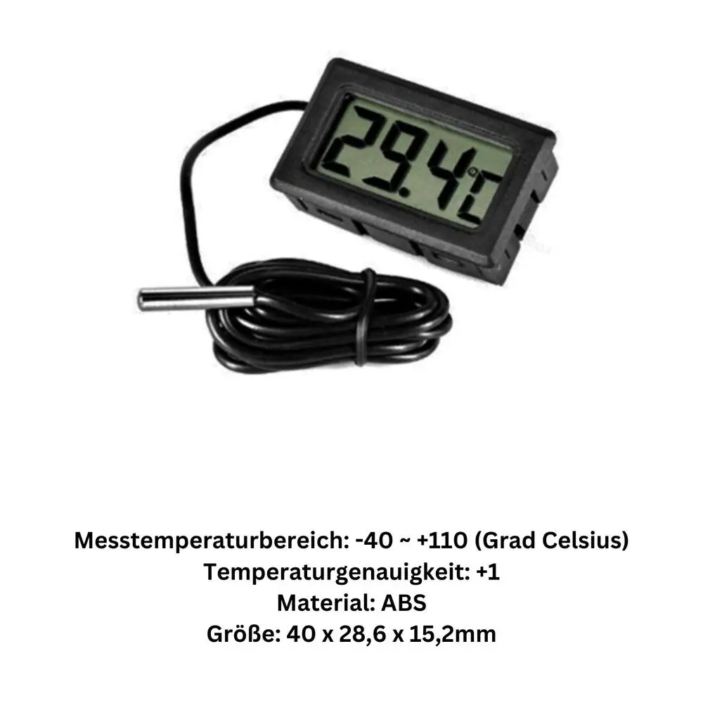 Mini Digital LCD Thermometer T - Digital Hygrometer Probe ulasan dan harga