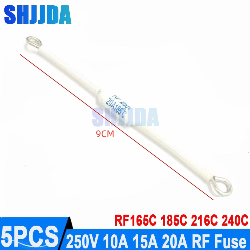 5Pcs Ceramic Thermal Fuse 250V - Ceramic Heat Emitter ulasan dan harga