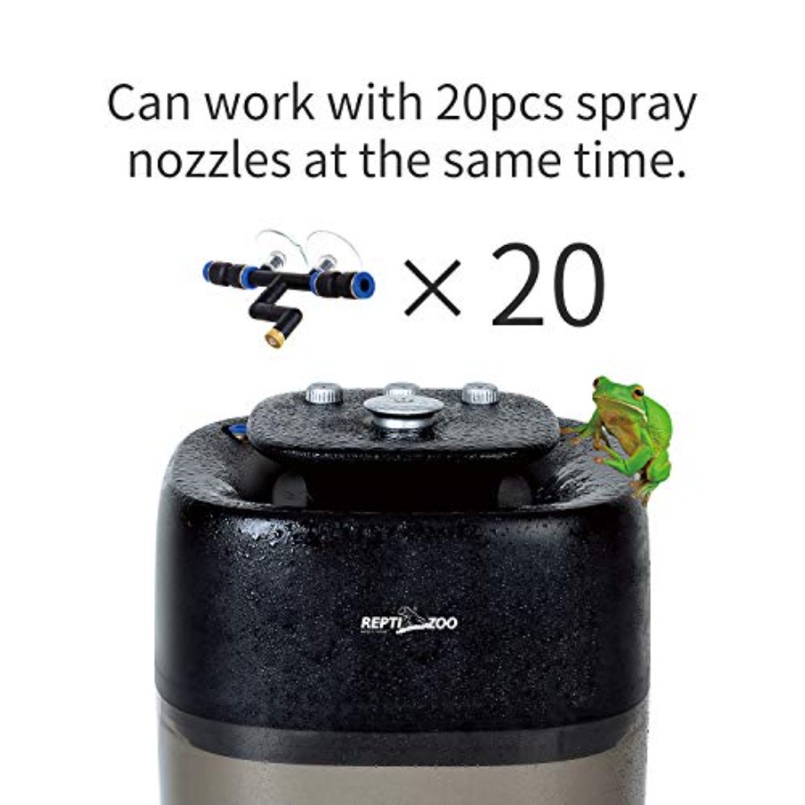 Reptile terrarium humidifier:  - Misting Nozzle Reptile ulasan dan harga