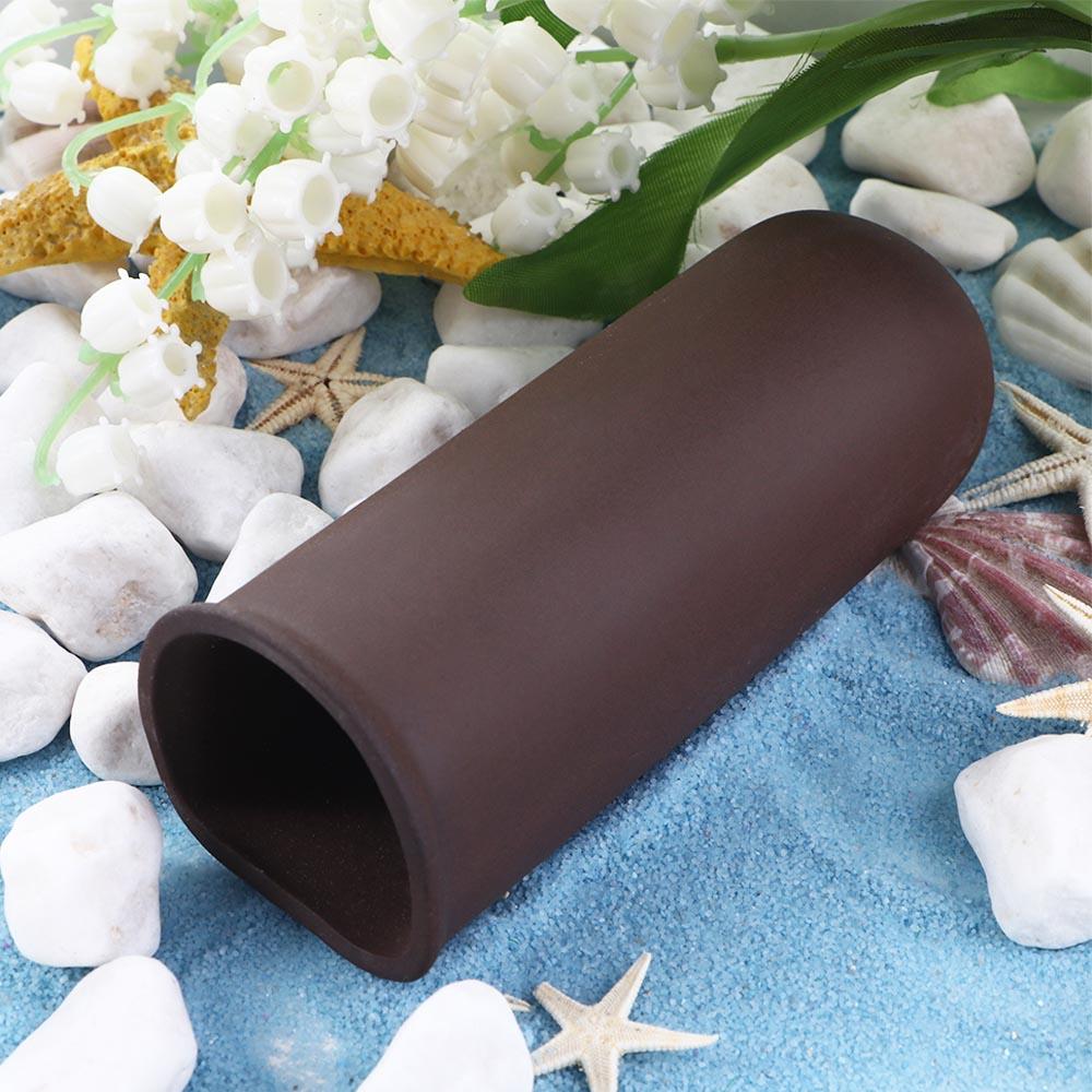 New Fish Tank Cave Aquarium Sh - Hide Cave Ceramic ulasan dan harga