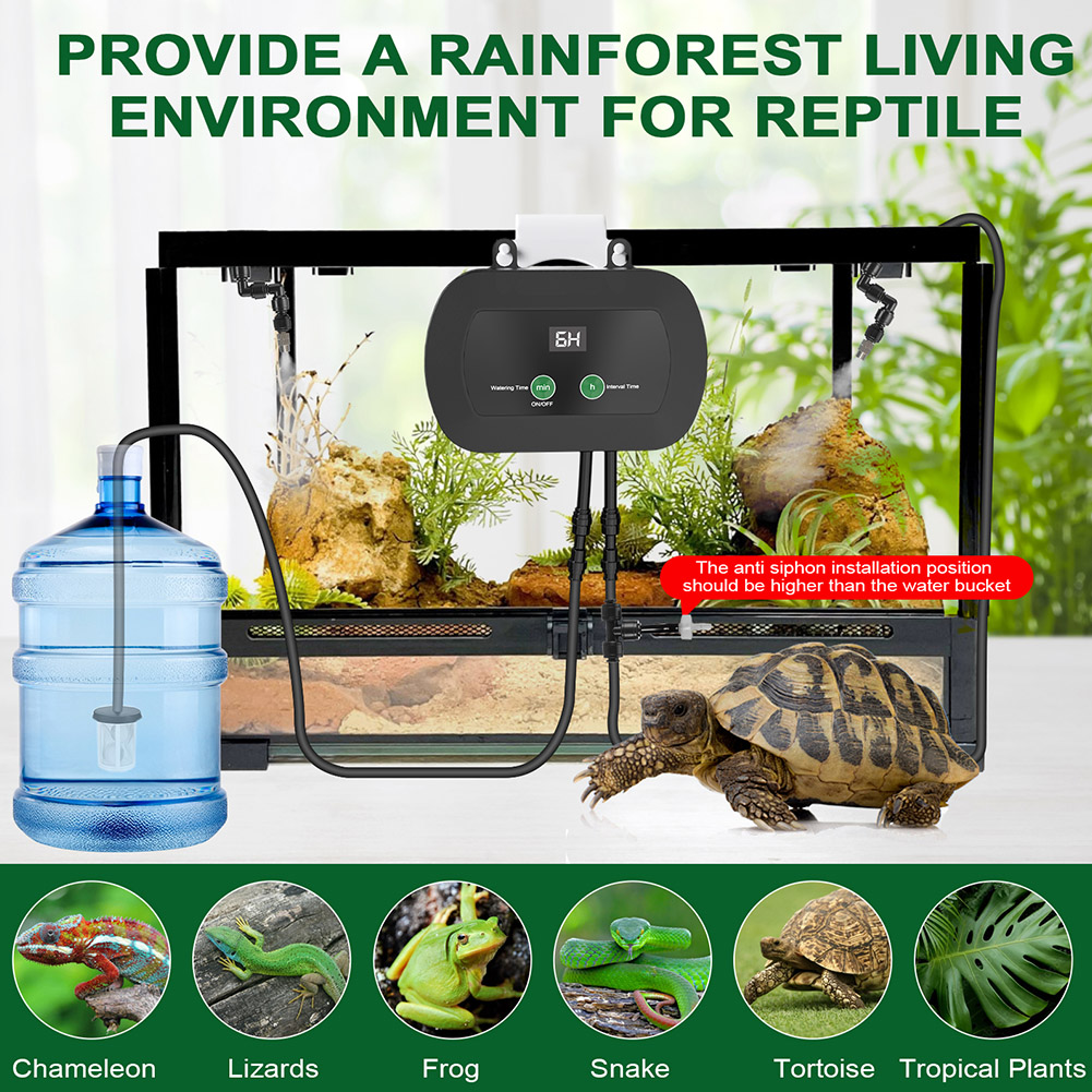 Automatic Reptile Mist Sprinkl - Misting Nozzle Reptile ulasan dan harga
