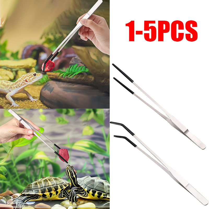 5-1PC Stainless Steel Straight - Feeding Tong Stainless ulasan dan harga