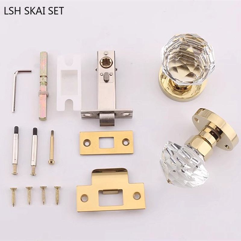 Crystal Glass Globe Handle Loc - Glass Door Hinge ulasan dan harga