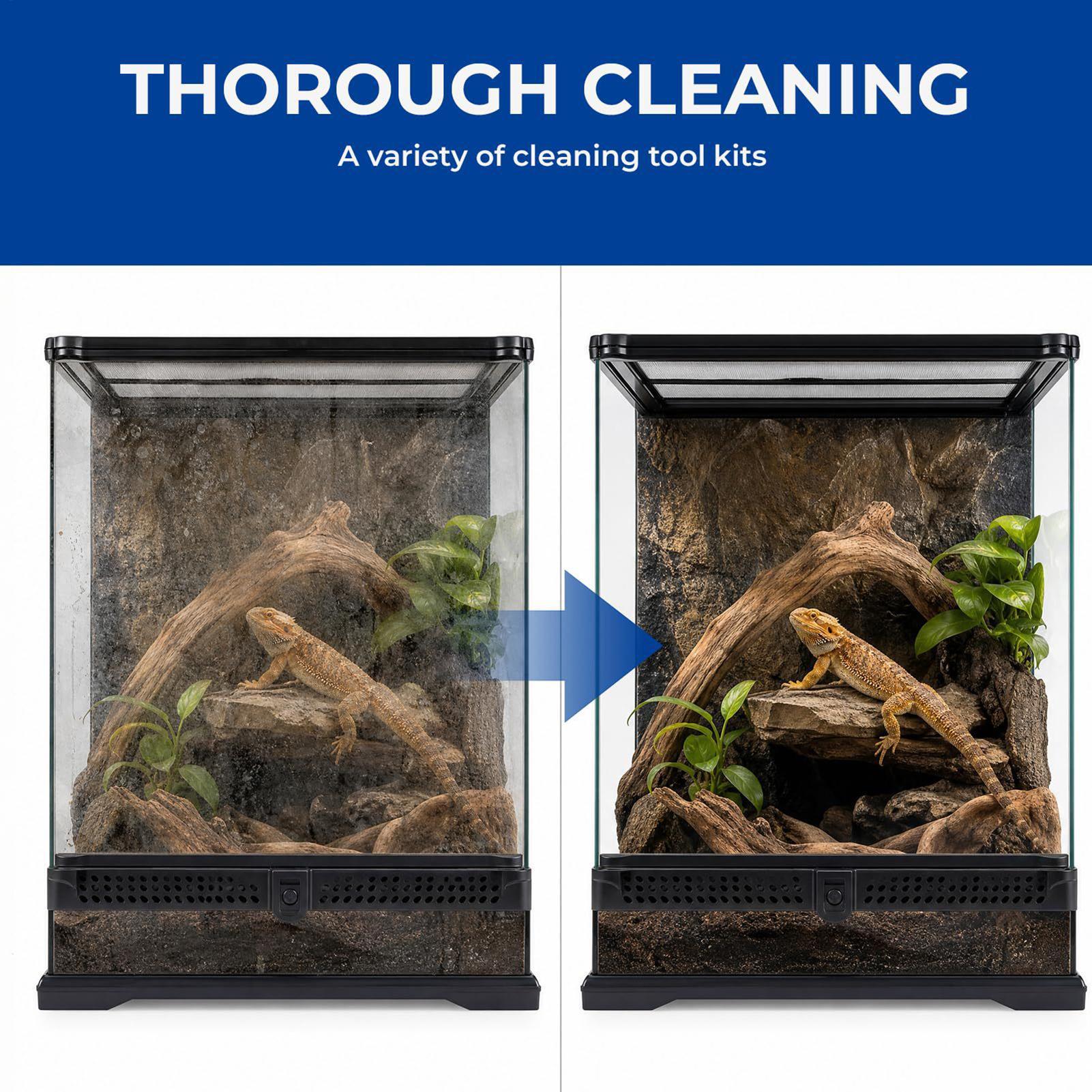 Bearded Dragon Tank Cleaning K - Feeding Tong Stainless ulasan dan harga