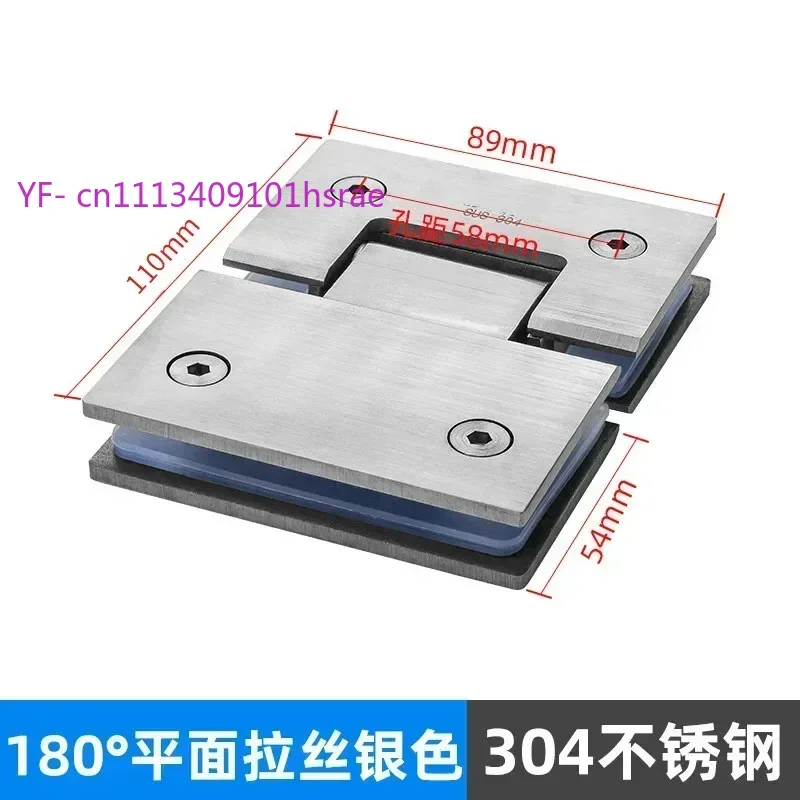 304 Stainless Steel Frameless  - Glass Door Hinge ulasan dan harga