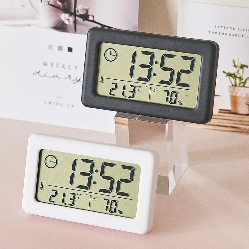 Wall Clock Temperature and Hum - Digital Hygrometer Probe ulasan dan harga