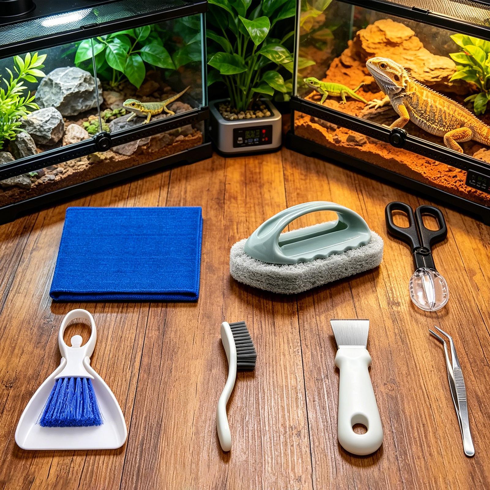 Bearded Dragon Tank Cleaning K - Feeding Tong Stainless ulasan dan harga