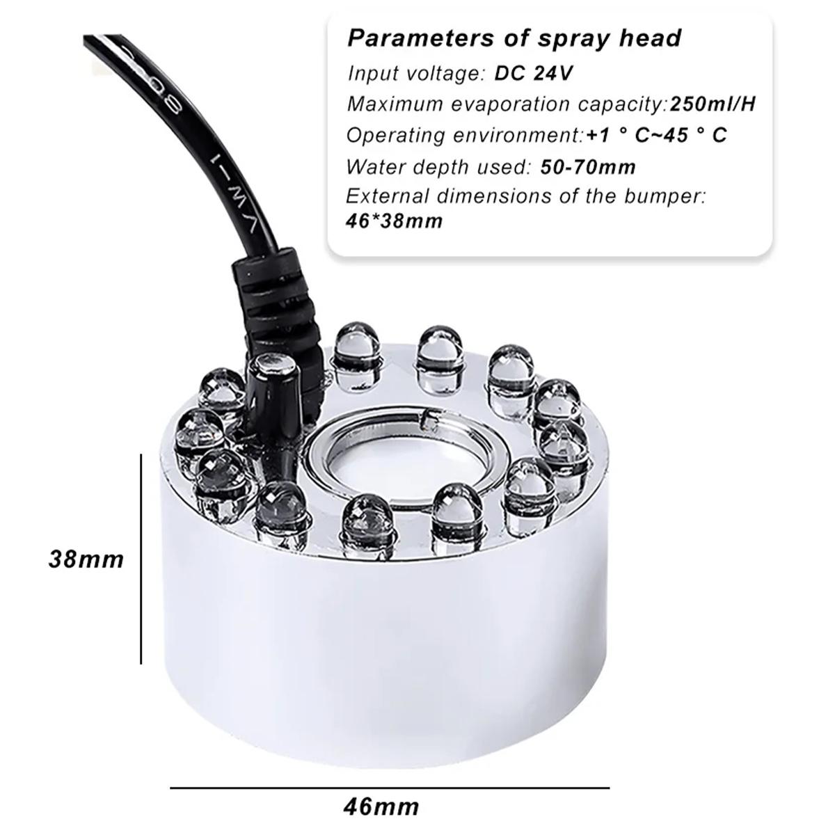 Mini Led Mist Maker Fogger Pon - Terrarium Fogger Ultrasonic ulasan dan harga