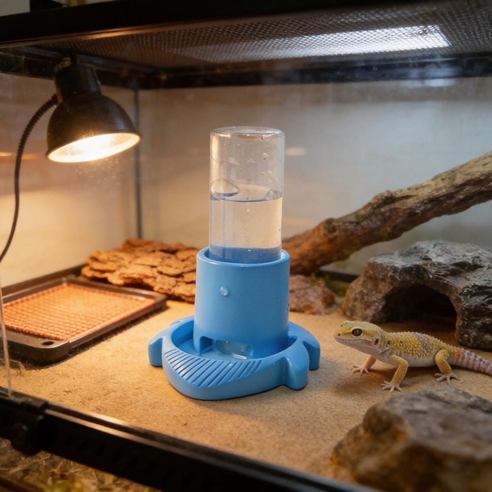Plastic Reptiles Water Feeder  - Water Dish Reptile ulasan dan harga